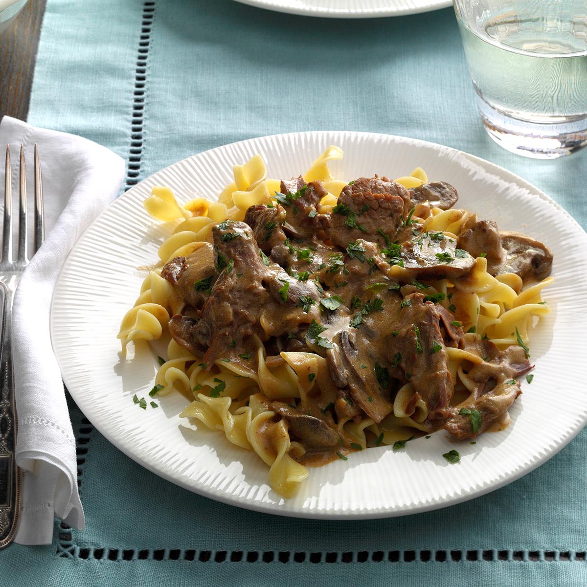 Slow Cooker Mushroom Beef Stroganoff Recipe Taste of Home