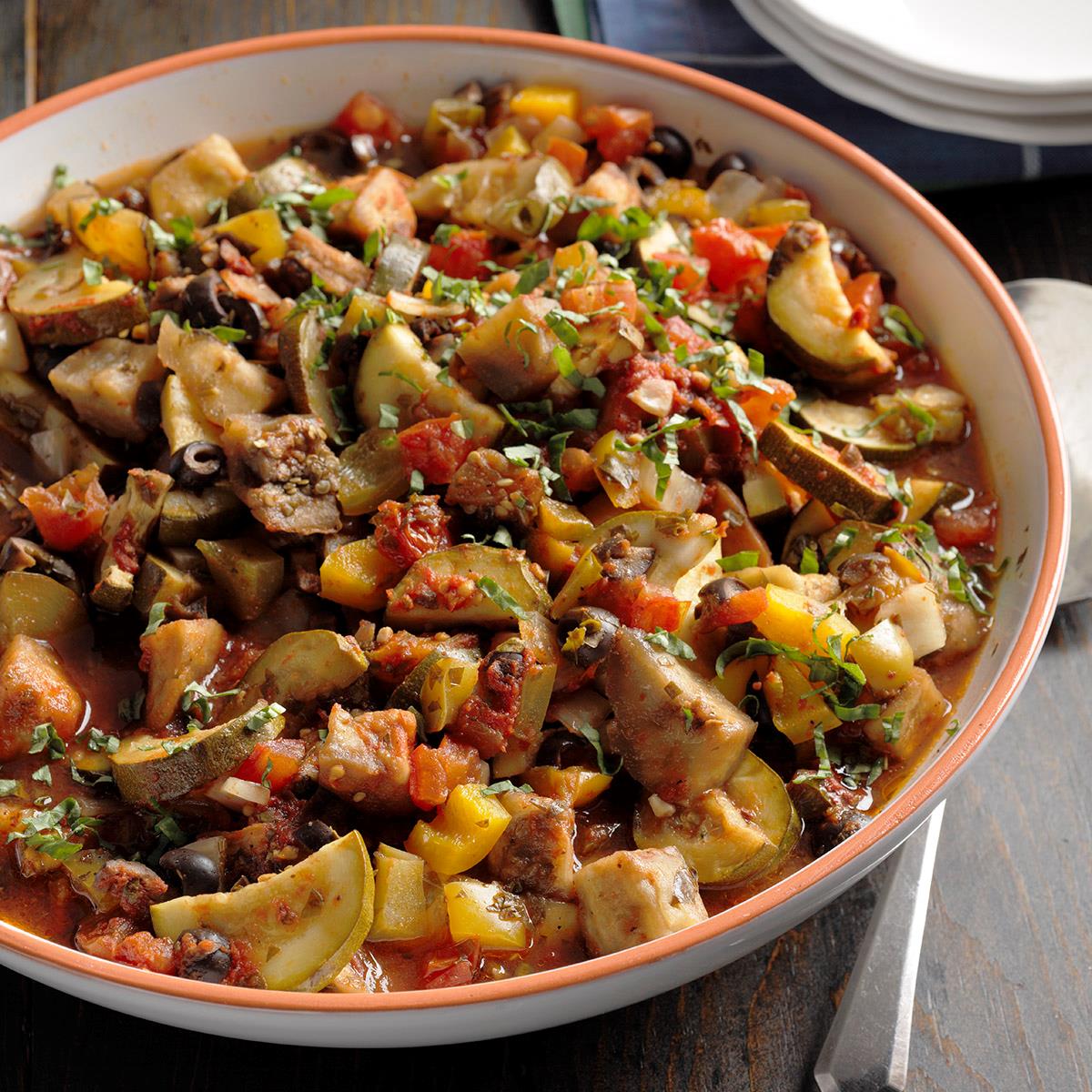 Slow Cooker Ratatouille Recipe | Taste of Home