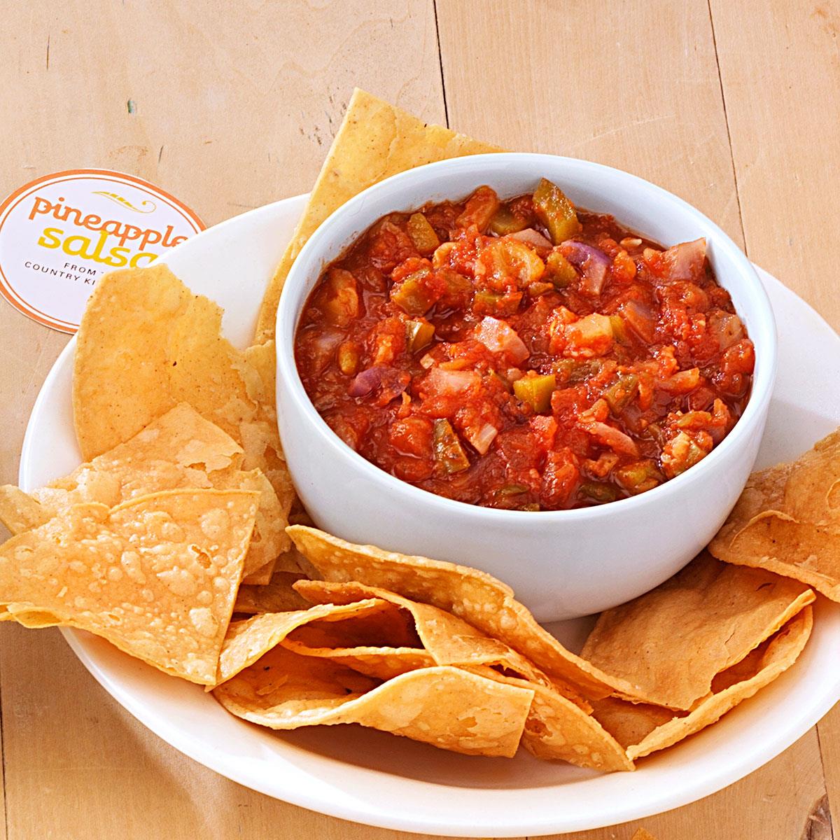 Spicy Pineapple Salsa Recipe Taste of Home