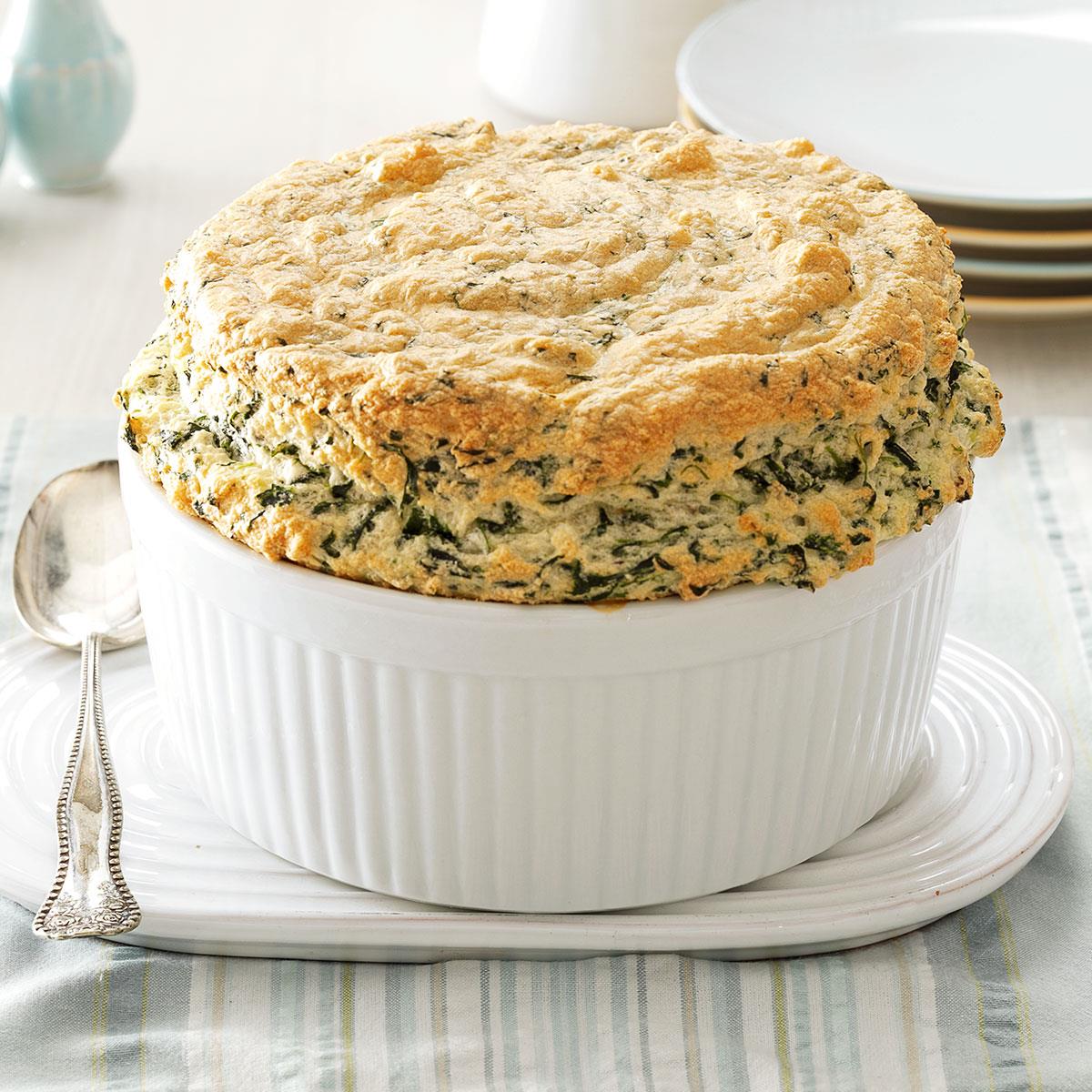 Spinach Pantry Souffle Recipe Taste of Home