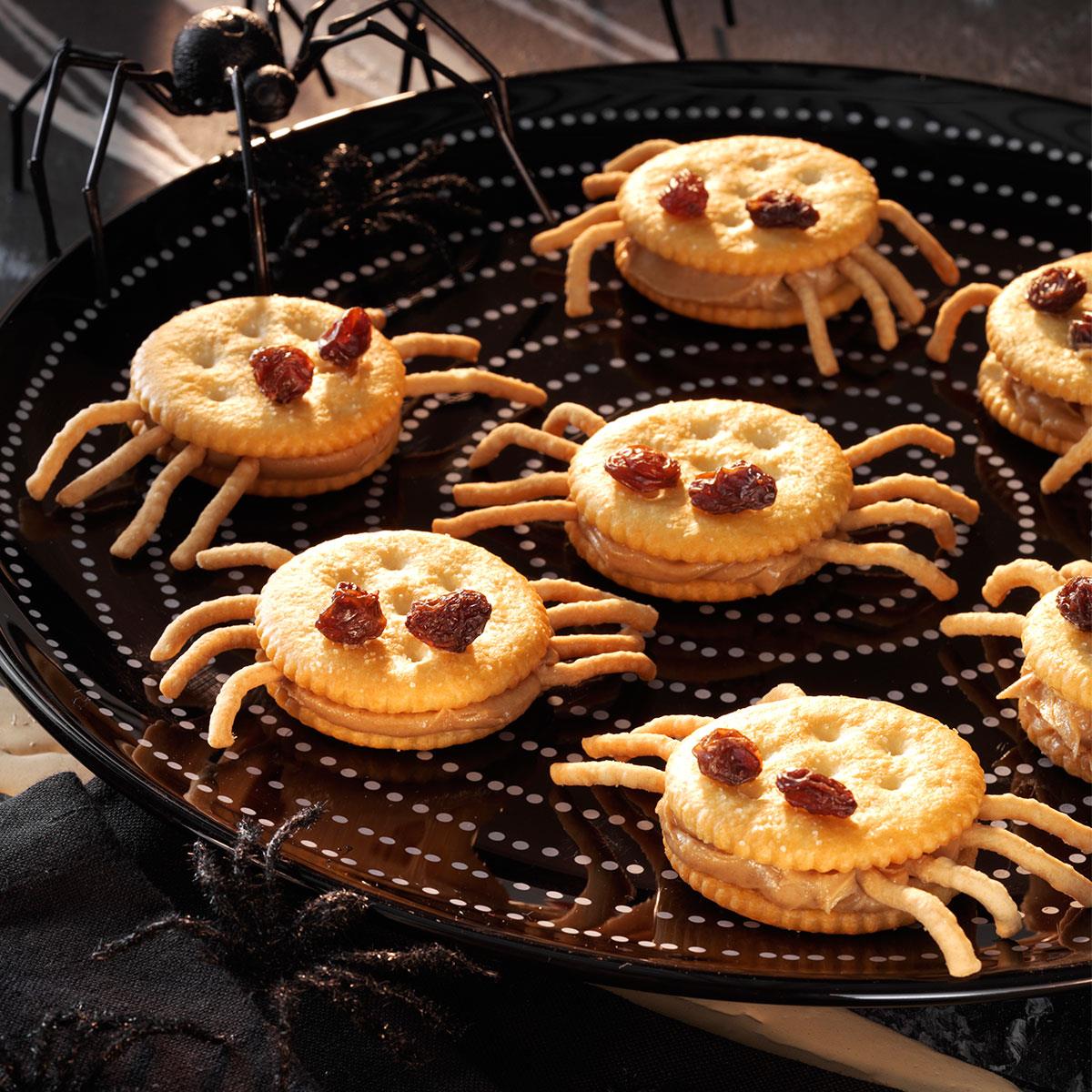 spooky-spider-snacks-recipe-taste-of-home