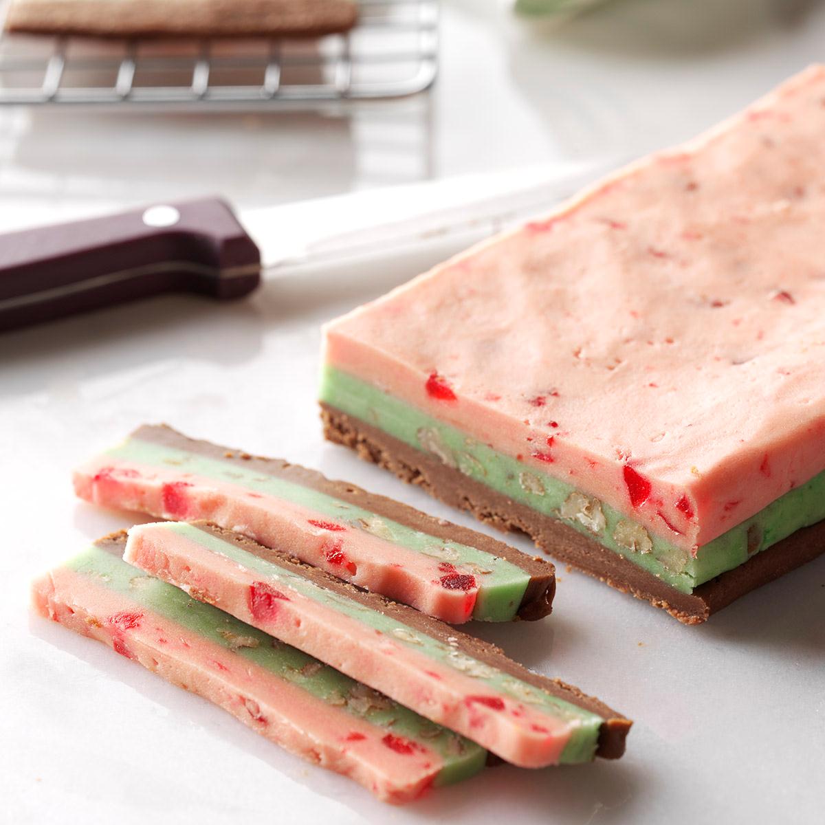 Spumoni Slices Recipe Taste of Home