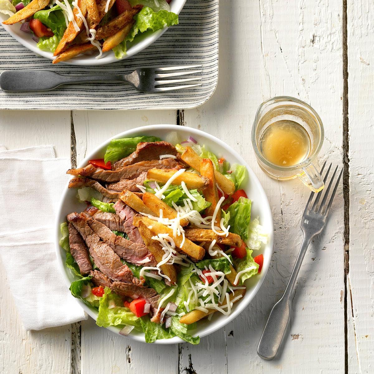 Steak N Fries Salad Recipe Taste Of Home