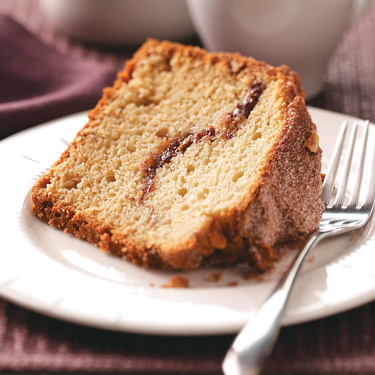 Streusel Nut Coffee Cake Recipe Taste of Home