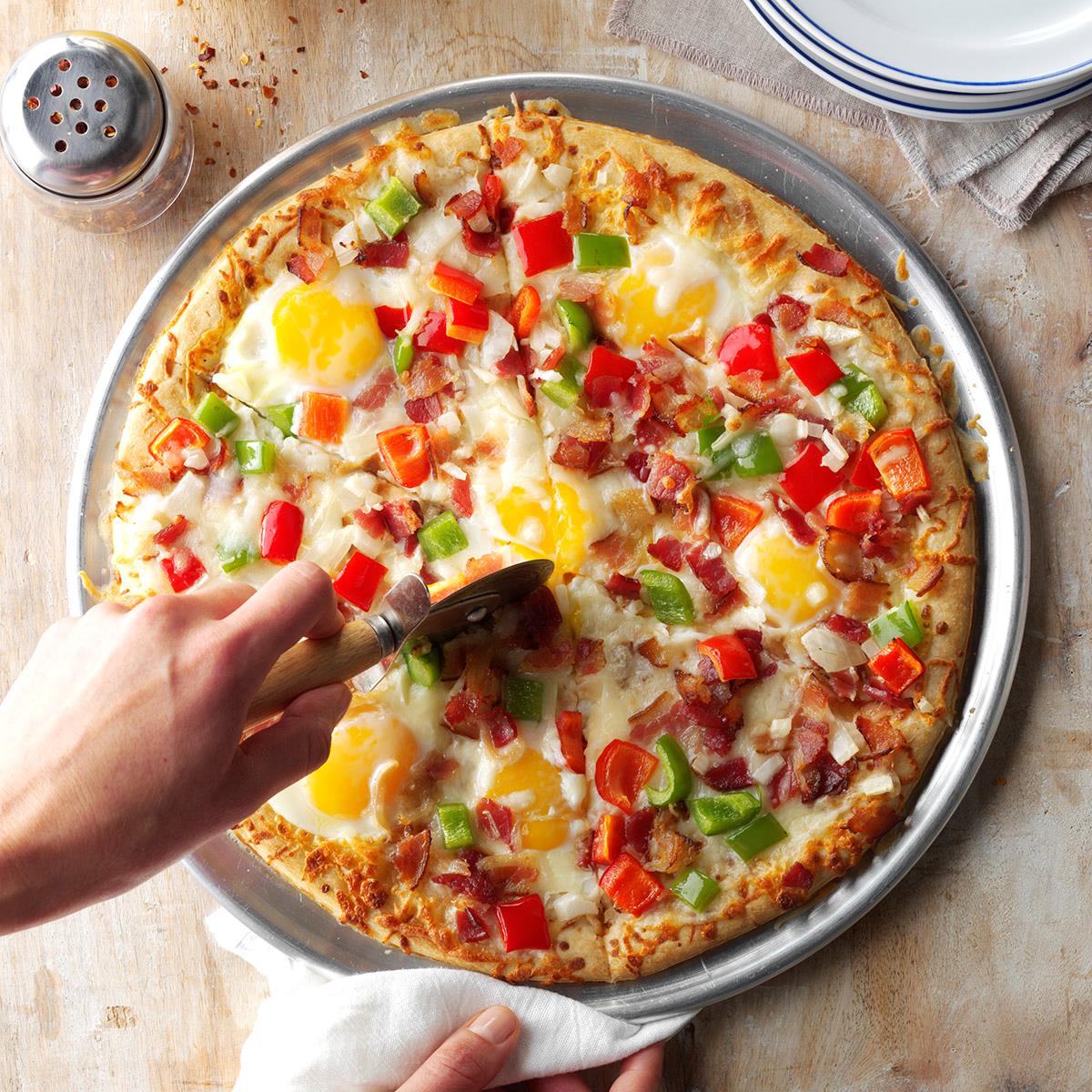 SunnySideUp Pizza Recipe Taste of Home