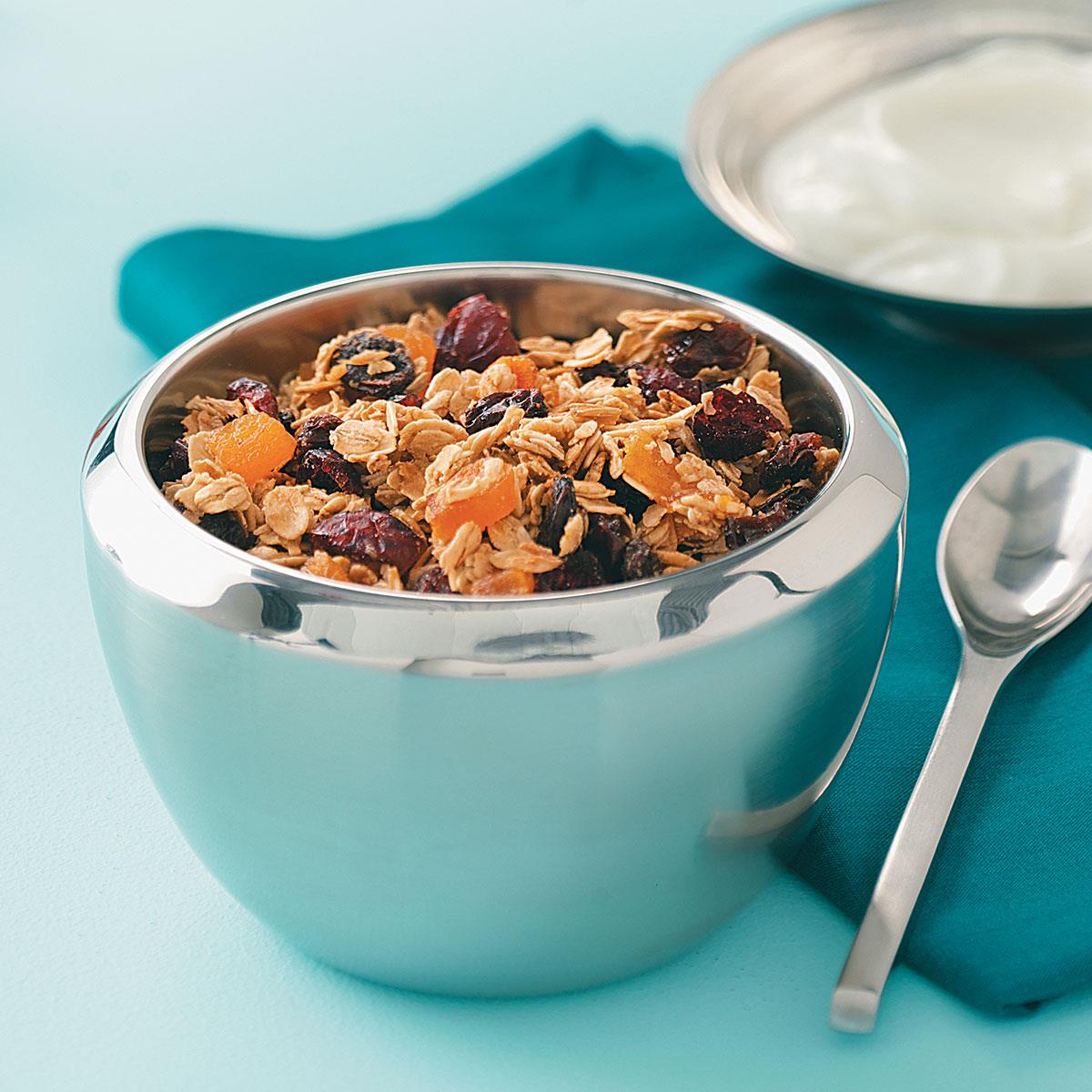 Super LowFat Granola Cereal Recipe Taste of Home