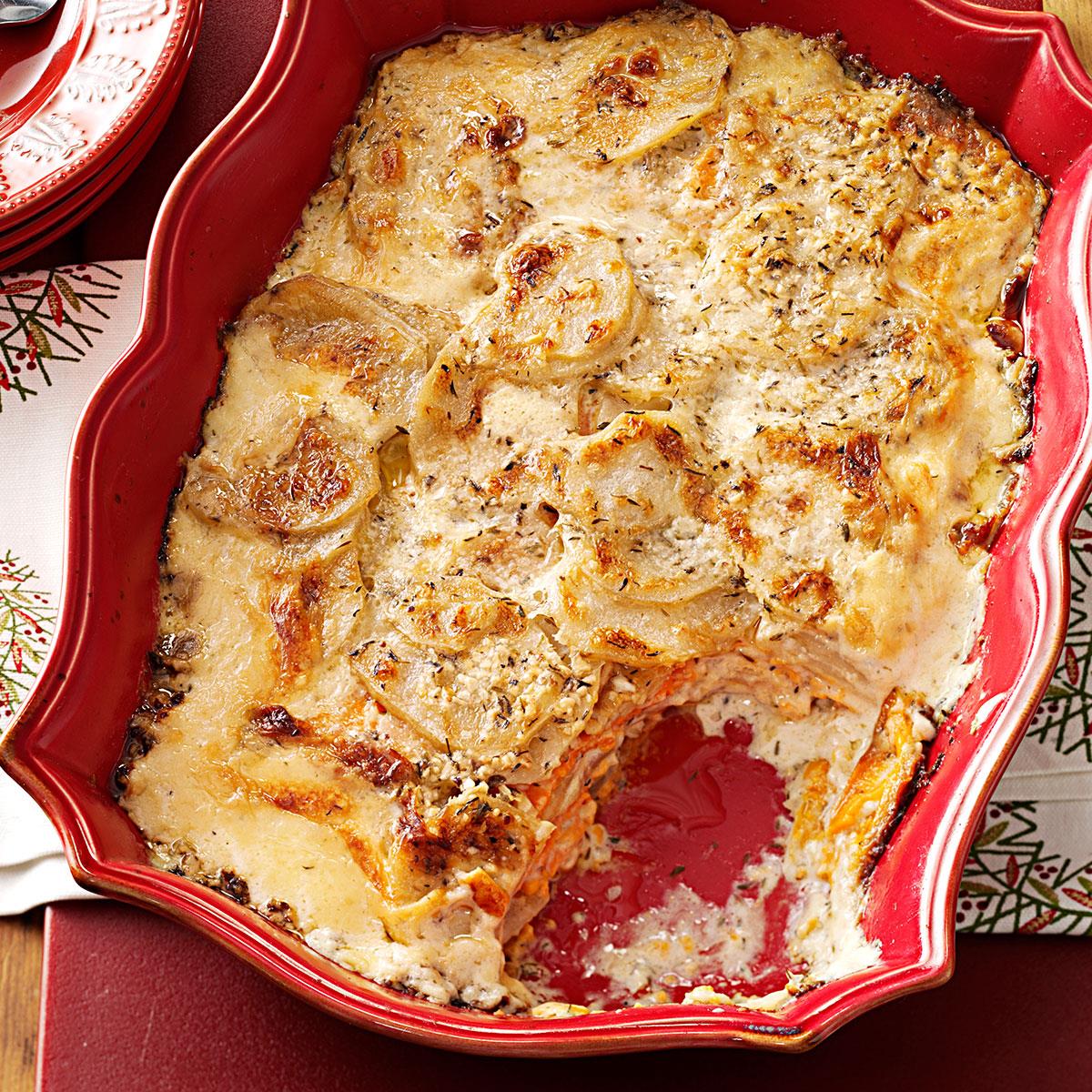 Sweet & White Scalloped Potatoes Recipe Taste of Home