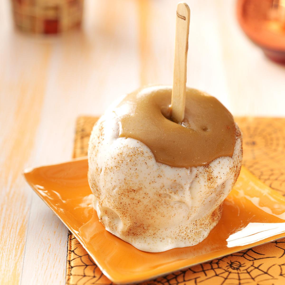 Sweet Spiced Caramel Apples Recipe Taste of Home