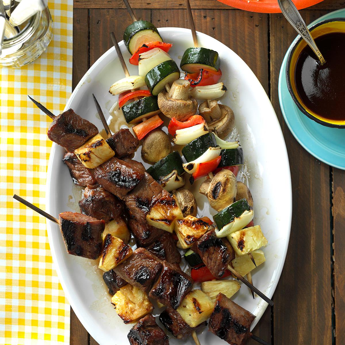 Teriyaki Shish Kabobs Recipe Taste of Home