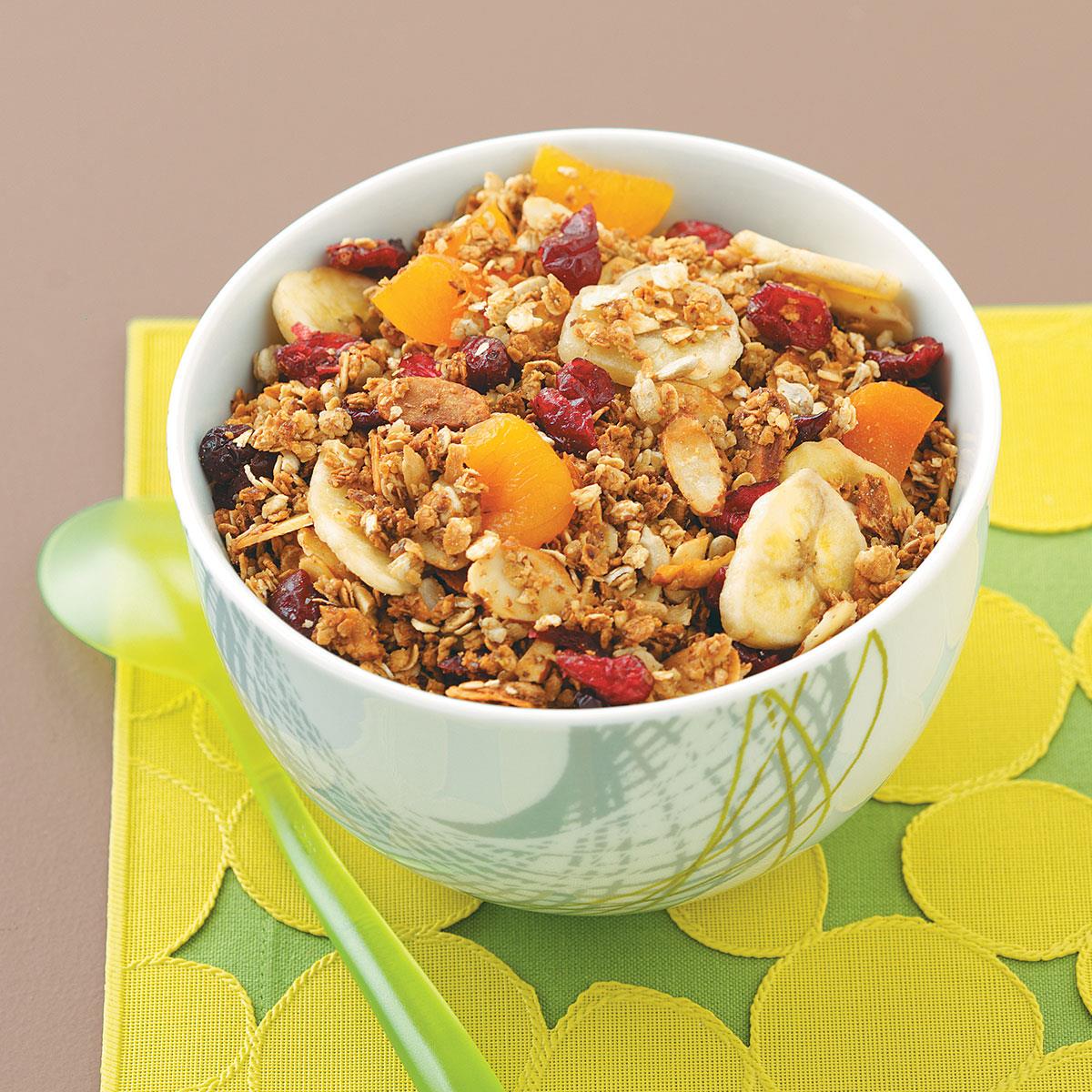 Ultimate Fruity Granola Recipe Taste of Home