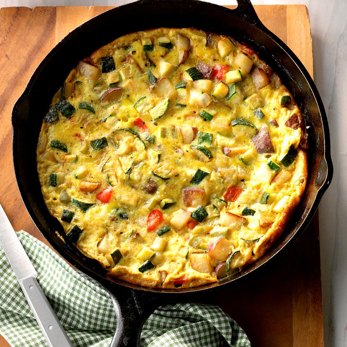 Vegetable Frittata Recipe  Taste of Home