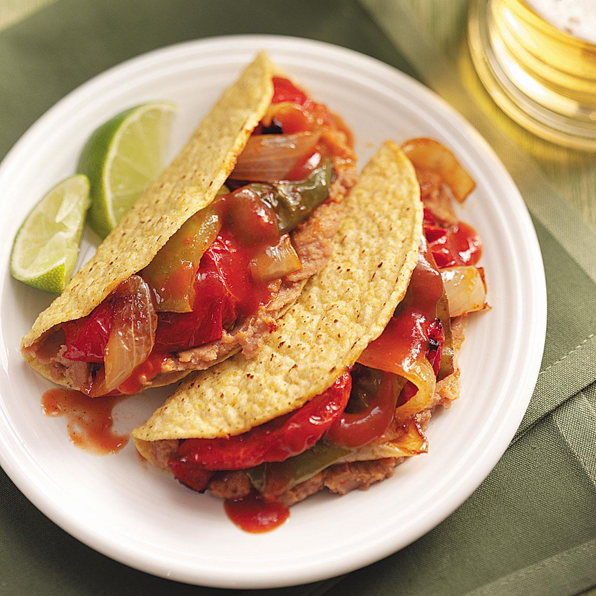 Vegetarian Tacos Recipe  Taste of Home