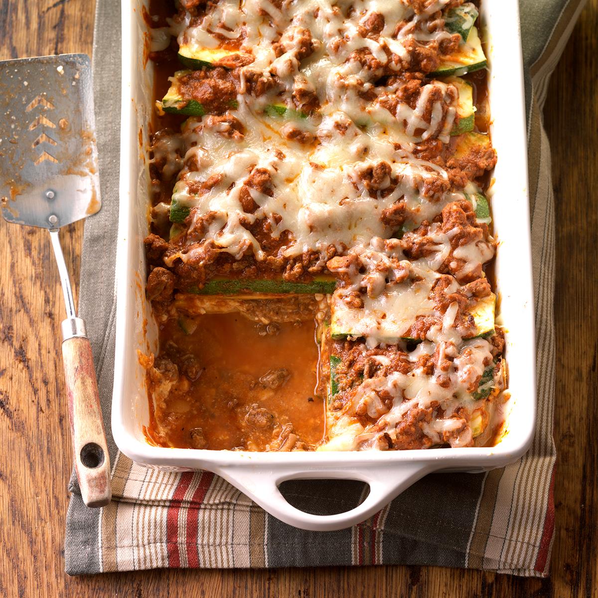 Zucchini Lasagna Recipe | Taste of Home