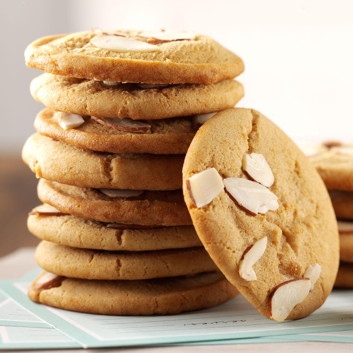 Chewy Almond Cookies Recipe | Taste of Home