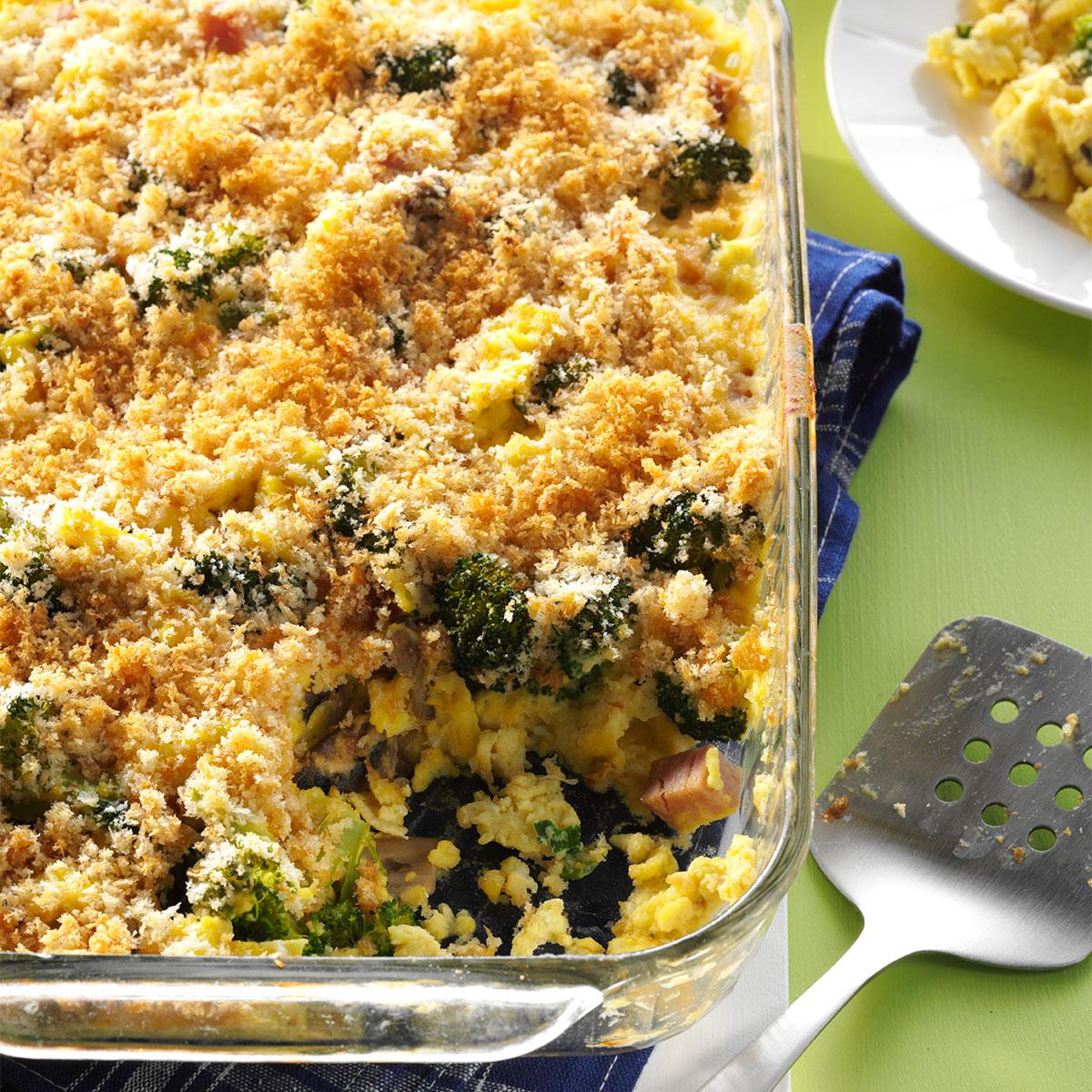 Broccoli Breakfast Casserole Recipe Taste of Home
