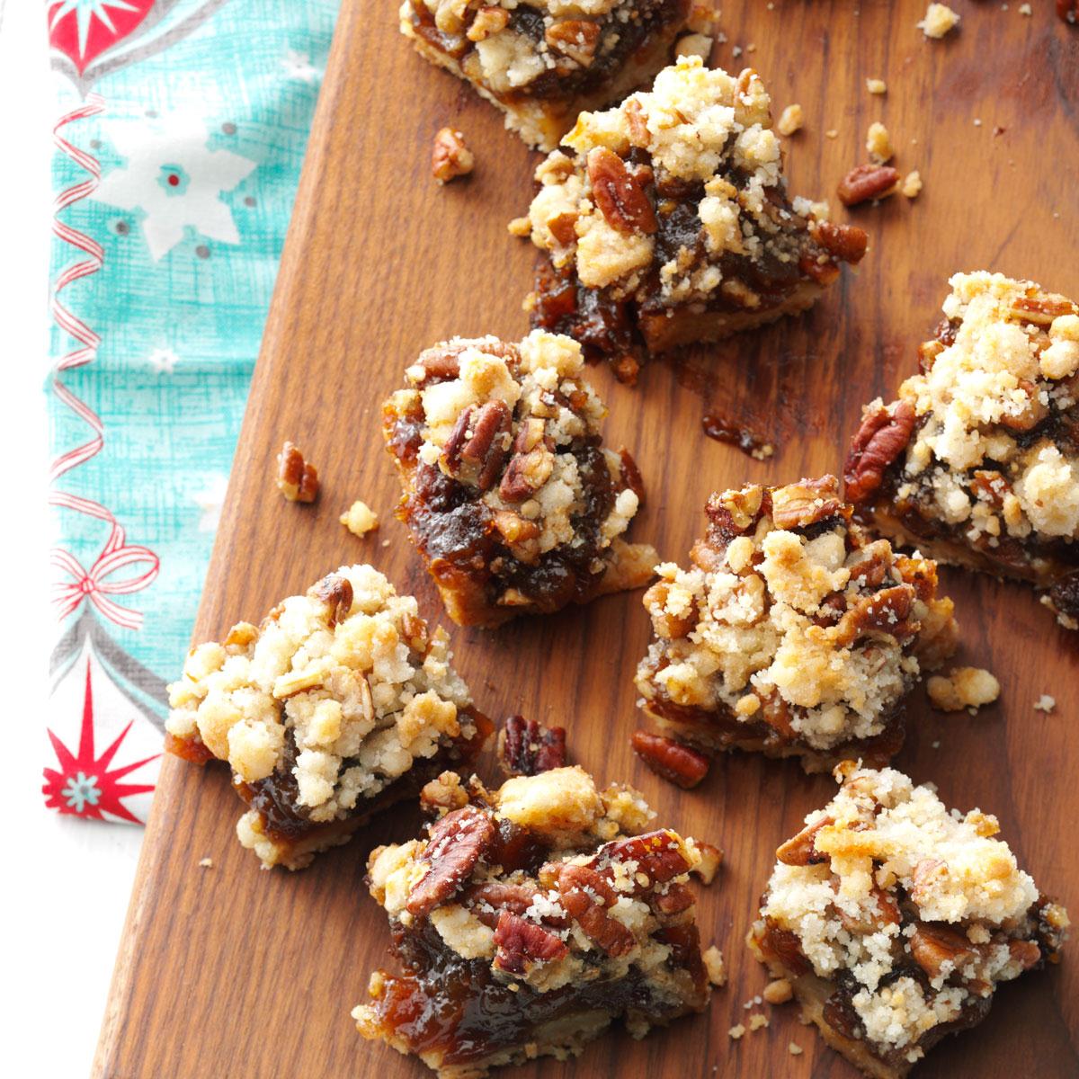 Mincemeat Cookie Bars Recipe | Taste of Home