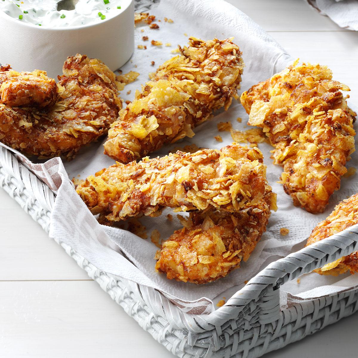 Crispy Barbecue Chicken Tenders Recipe Taste of Home