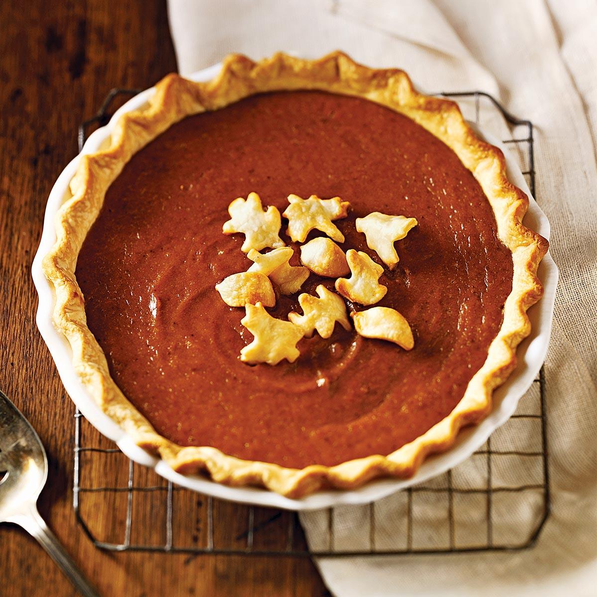 Fresh Pumpkin Pie Recipe