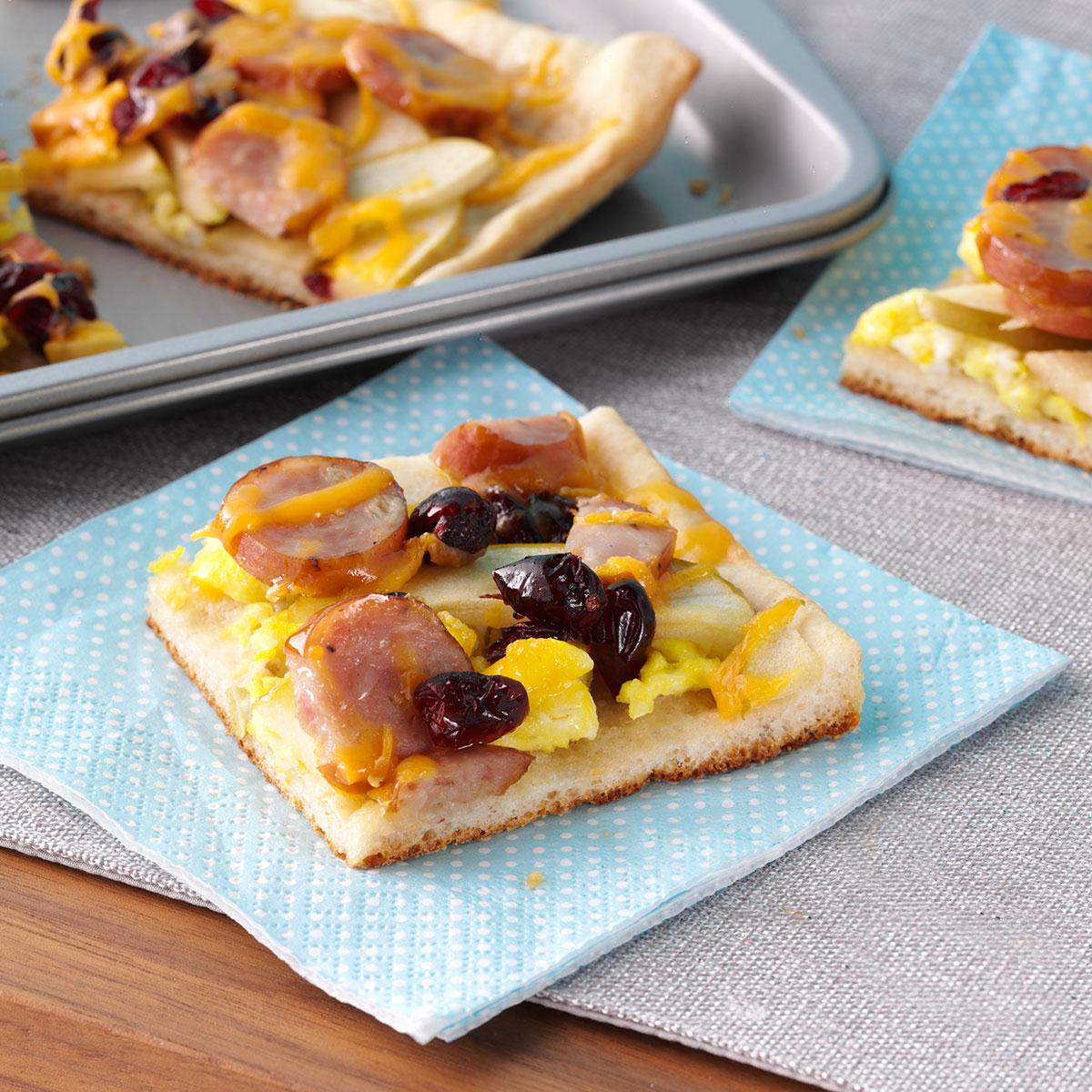 Maple CranApple Breakfast Pizza Recipe Taste of Home