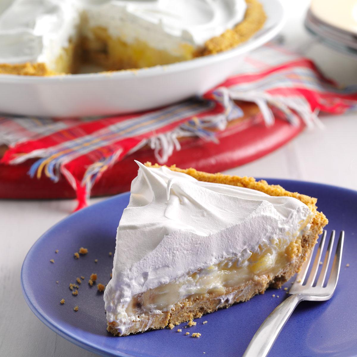 BananaPineapple Cream Pies Recipe Taste of Home