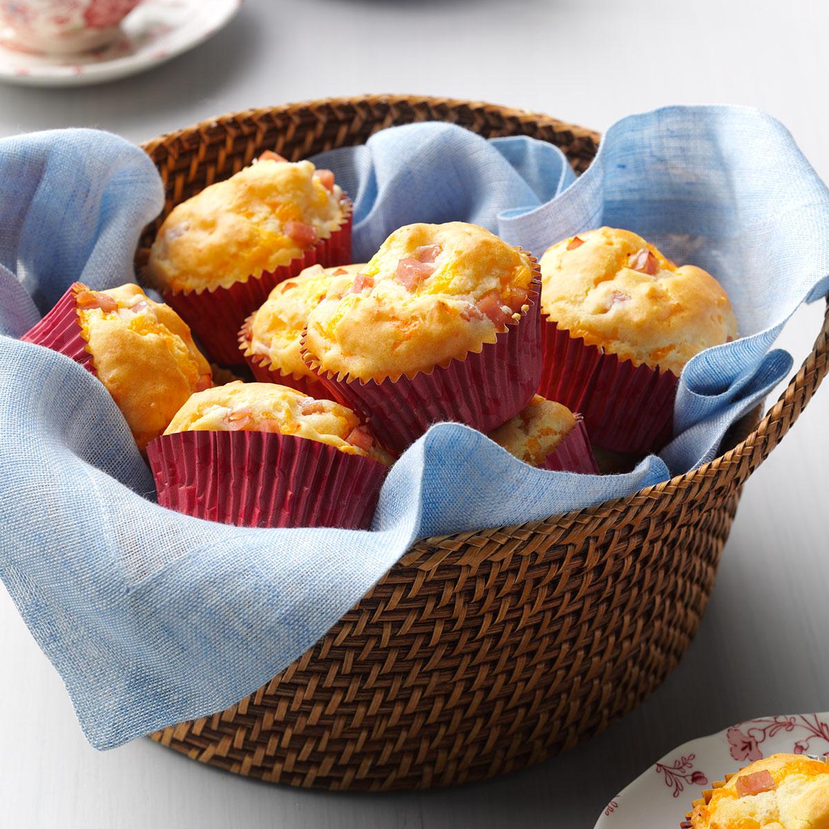 Ham and Cheese Muffins Recipe Taste of Home