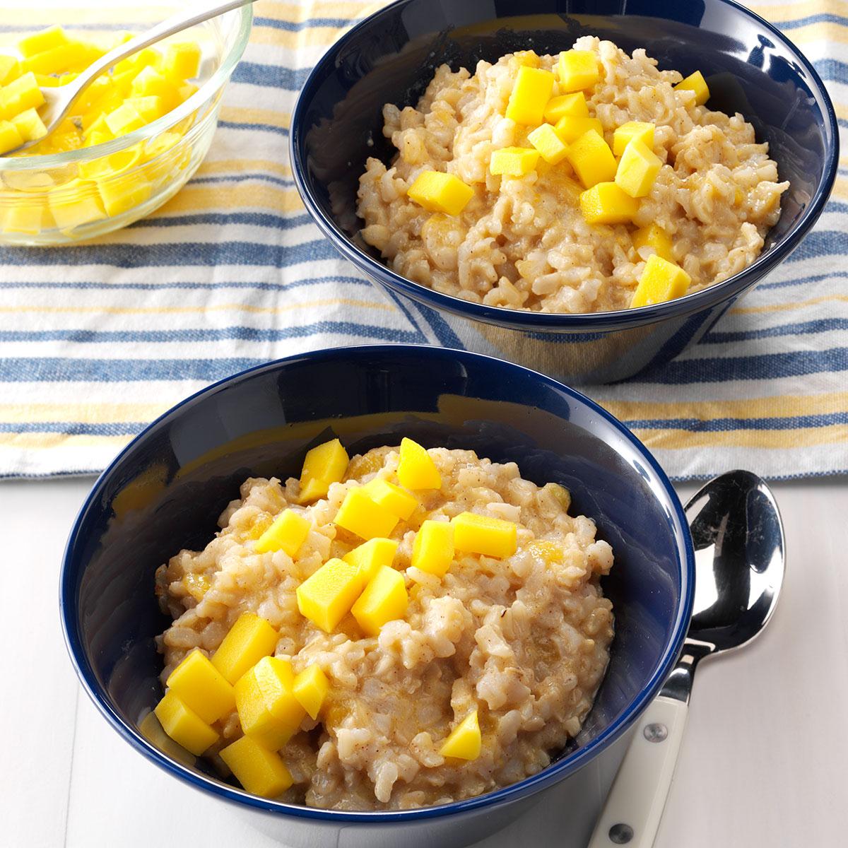 Mango Rice Pudding Recipe | Taste of Home