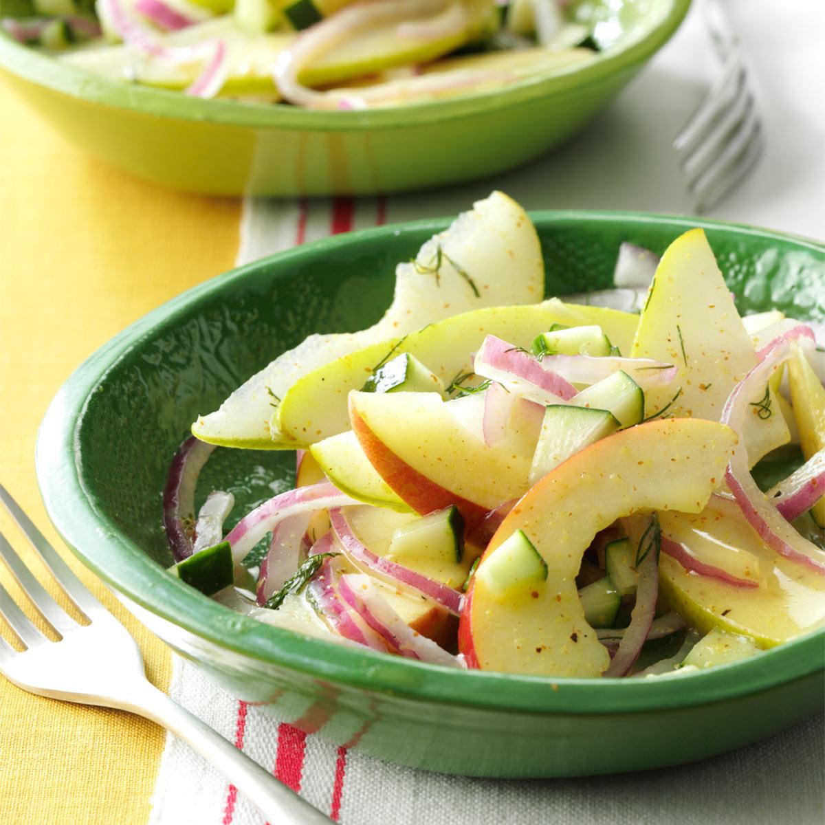 Fresh Apple & Pear Salad Recipe Taste of Home