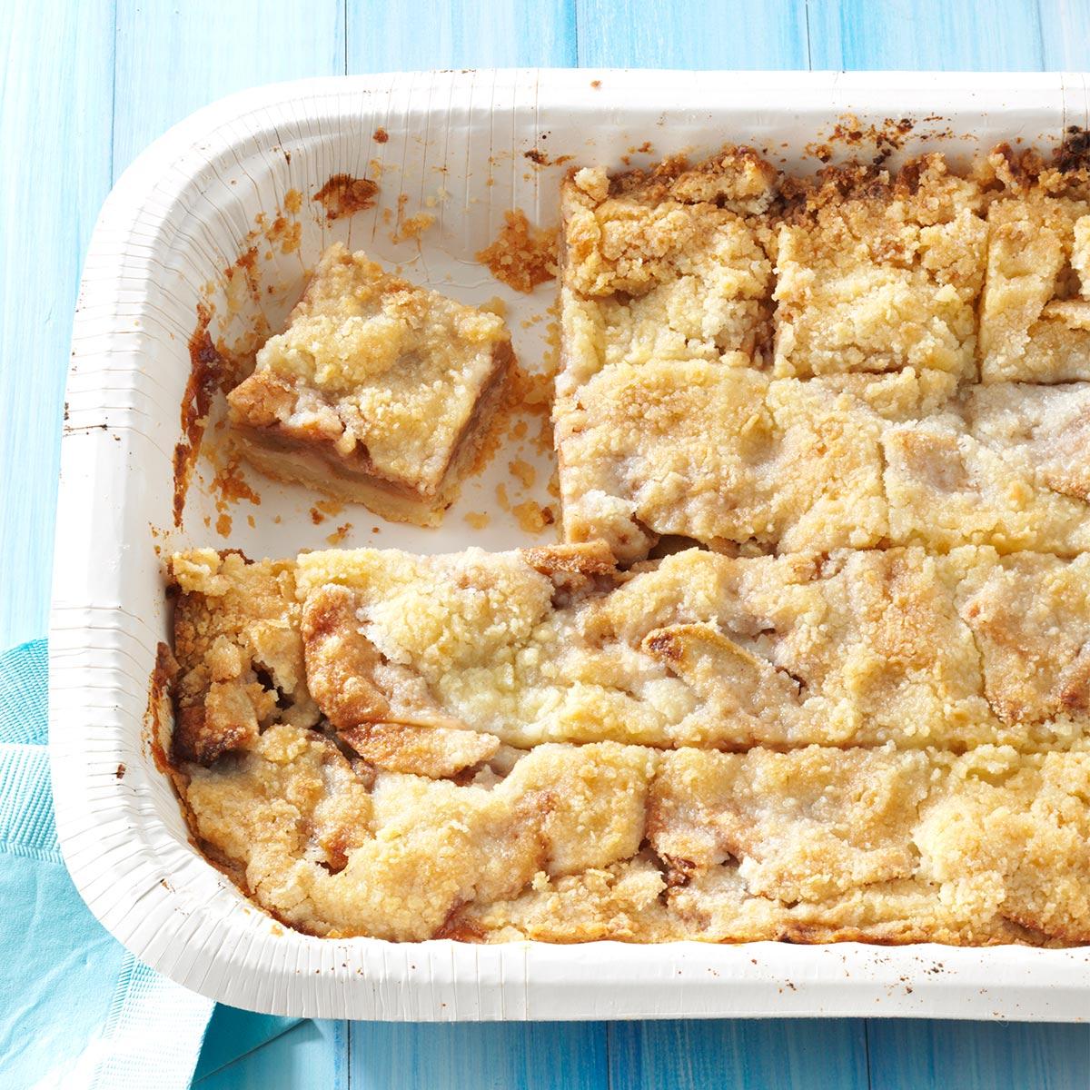 Apple Kuchen Bars Recipe  Taste of Home