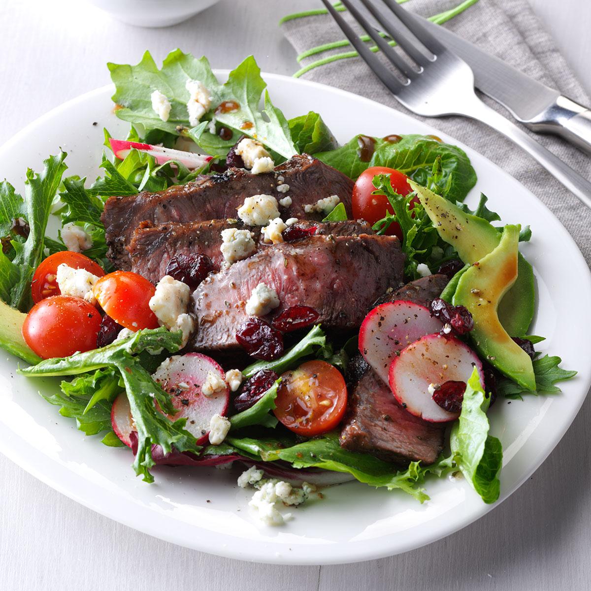 Balsamic Steak Salad Recipe | Taste of Home