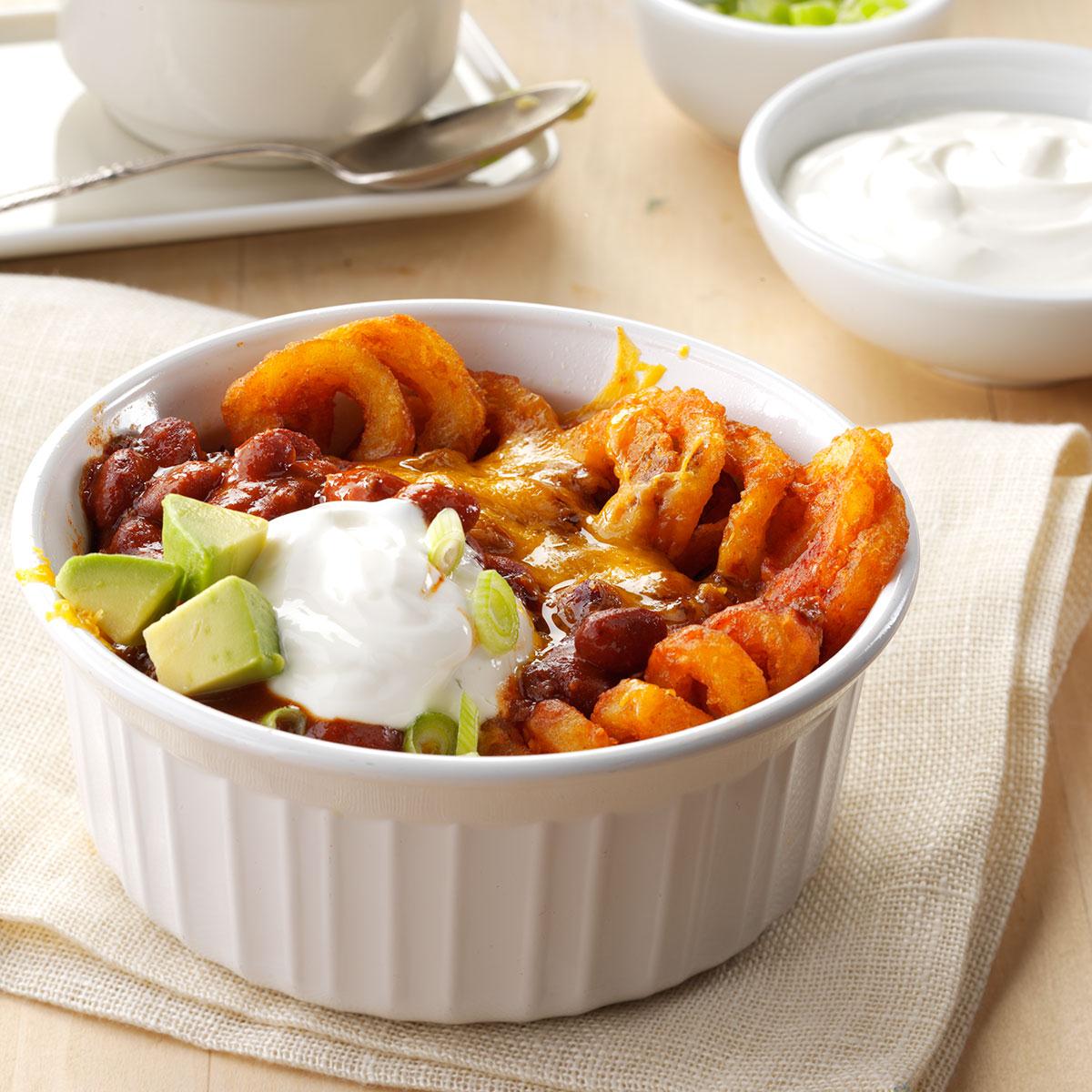 Cheesy Chili Fries Recipe Taste of Home