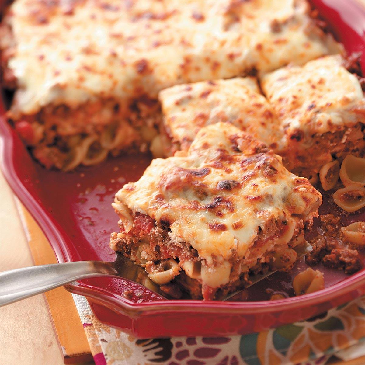 cheesy lasagna recipe