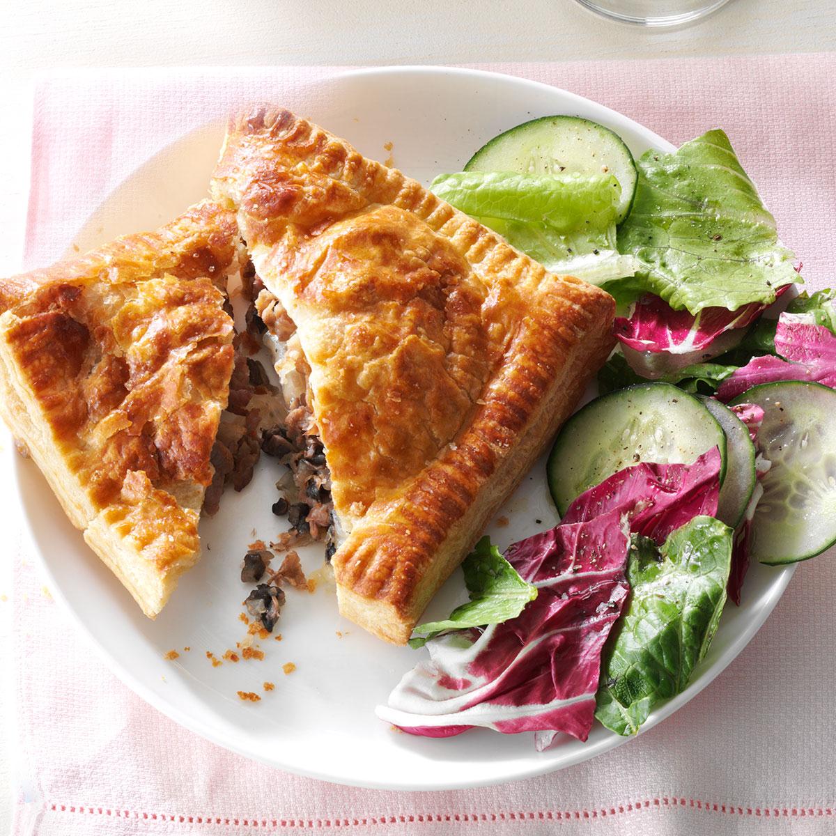 Provolone Beef Pastry Pockets Recipe Taste of Home