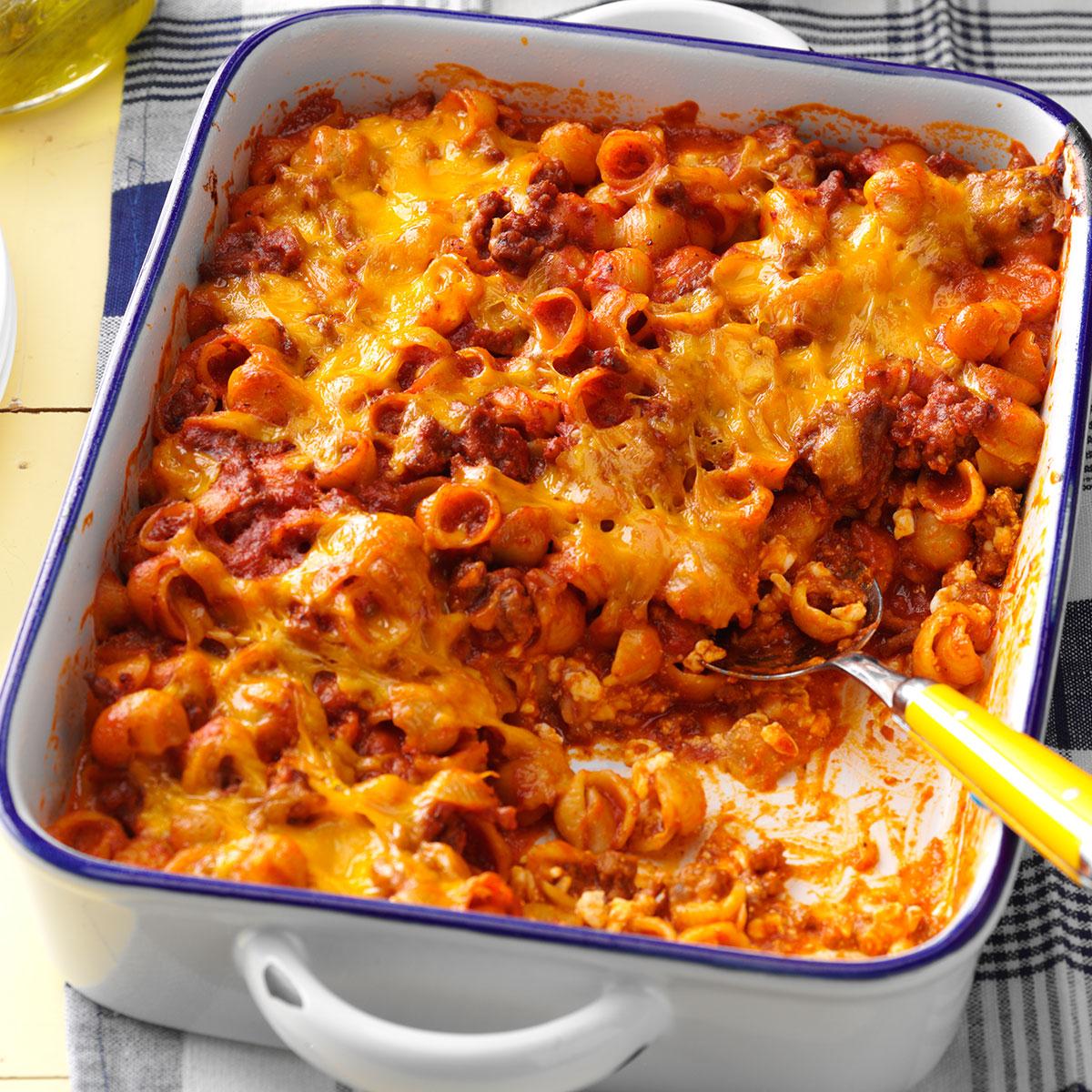 Sloppy Joe Pasta Recipe Taste of Home