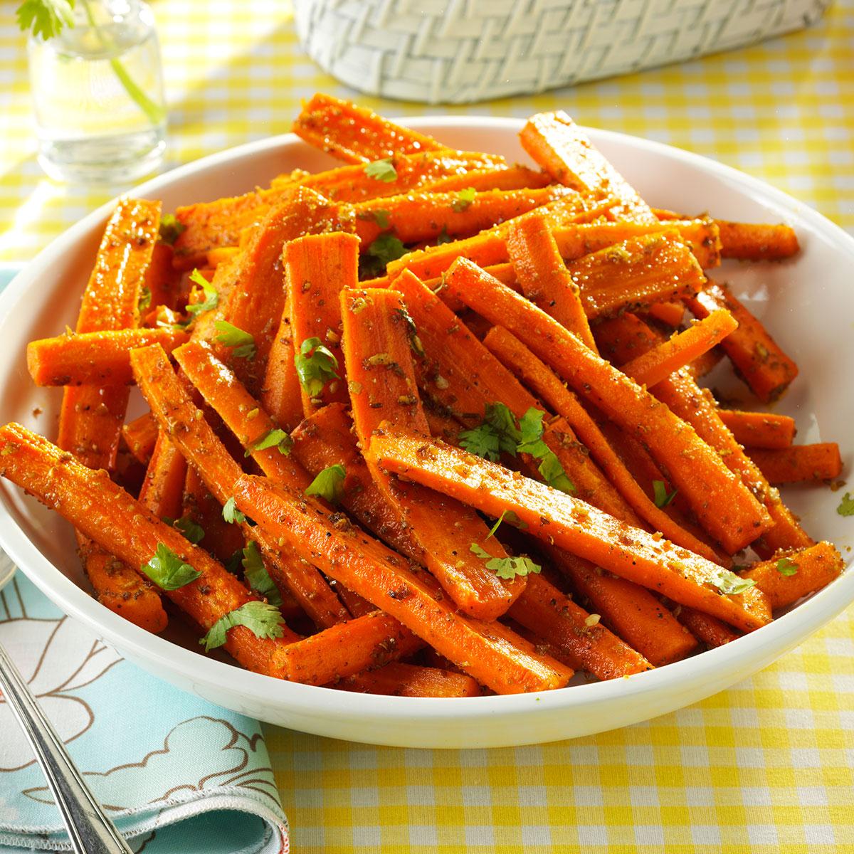 CuminRoasted Carrots Recipe Taste of Home
