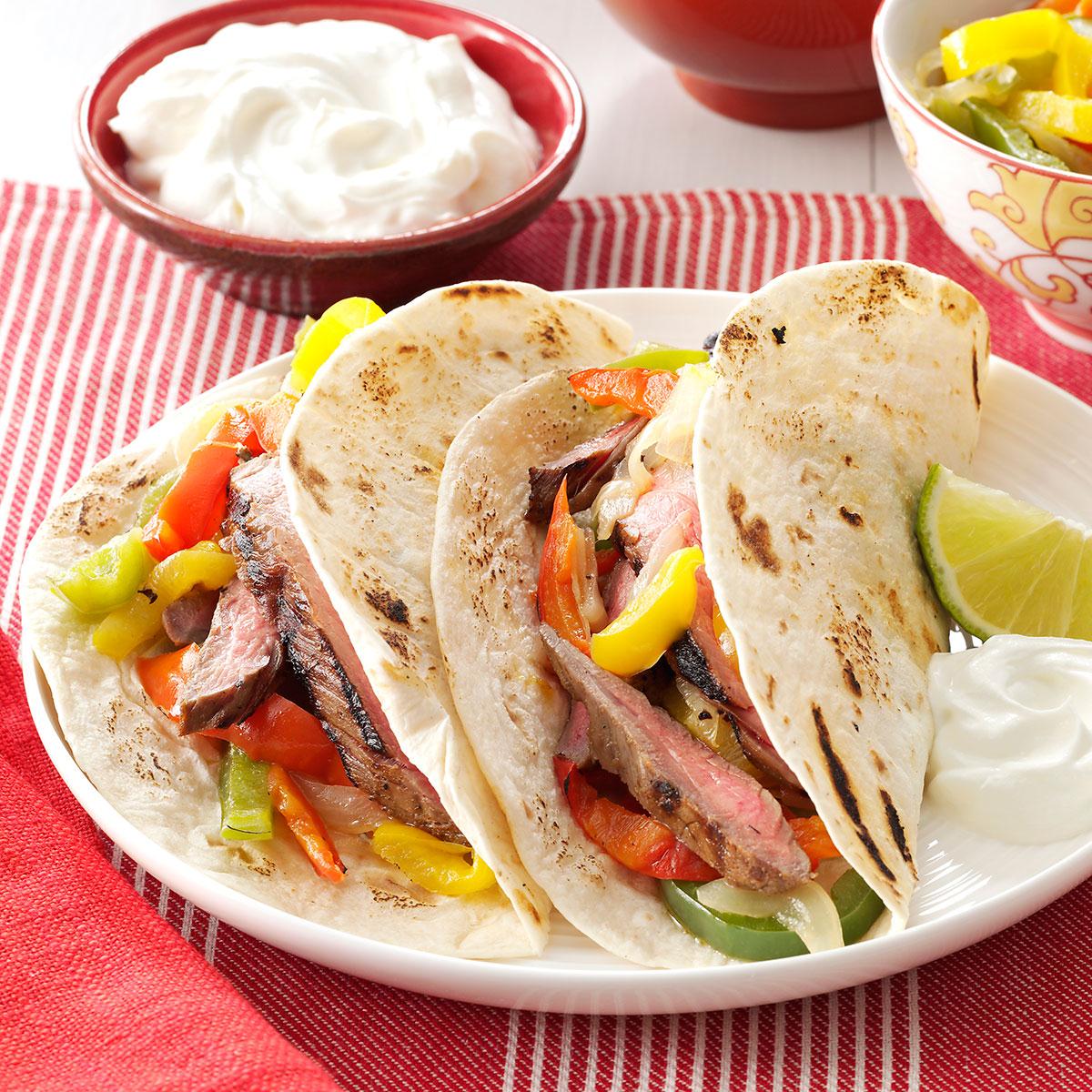 Grilled Fajitas Recipe Taste of Home