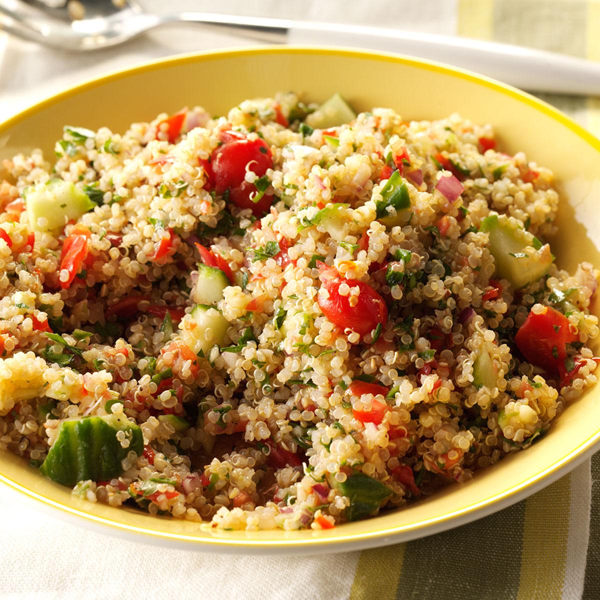 Quinoa Tabbouleh Salad Recipe | Taste Of Home