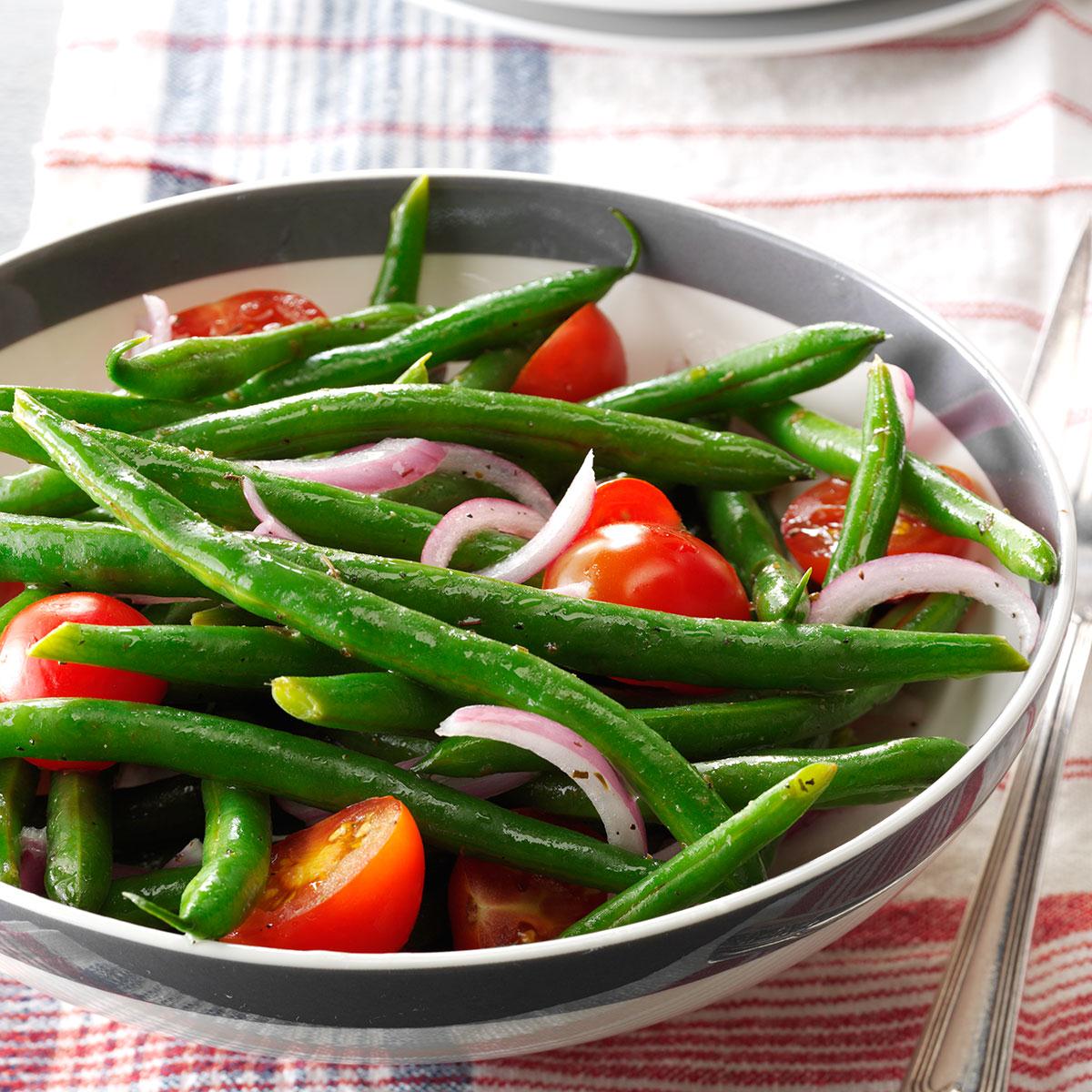 Green BeanCherry Tomato Salad Recipe  Taste of Home