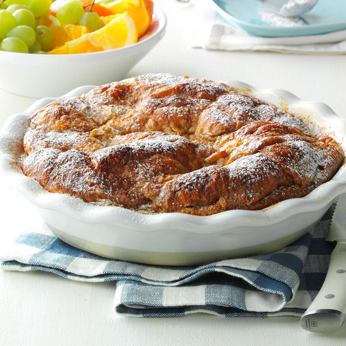 Croissant Baked French Toast Recipe Taste of Home