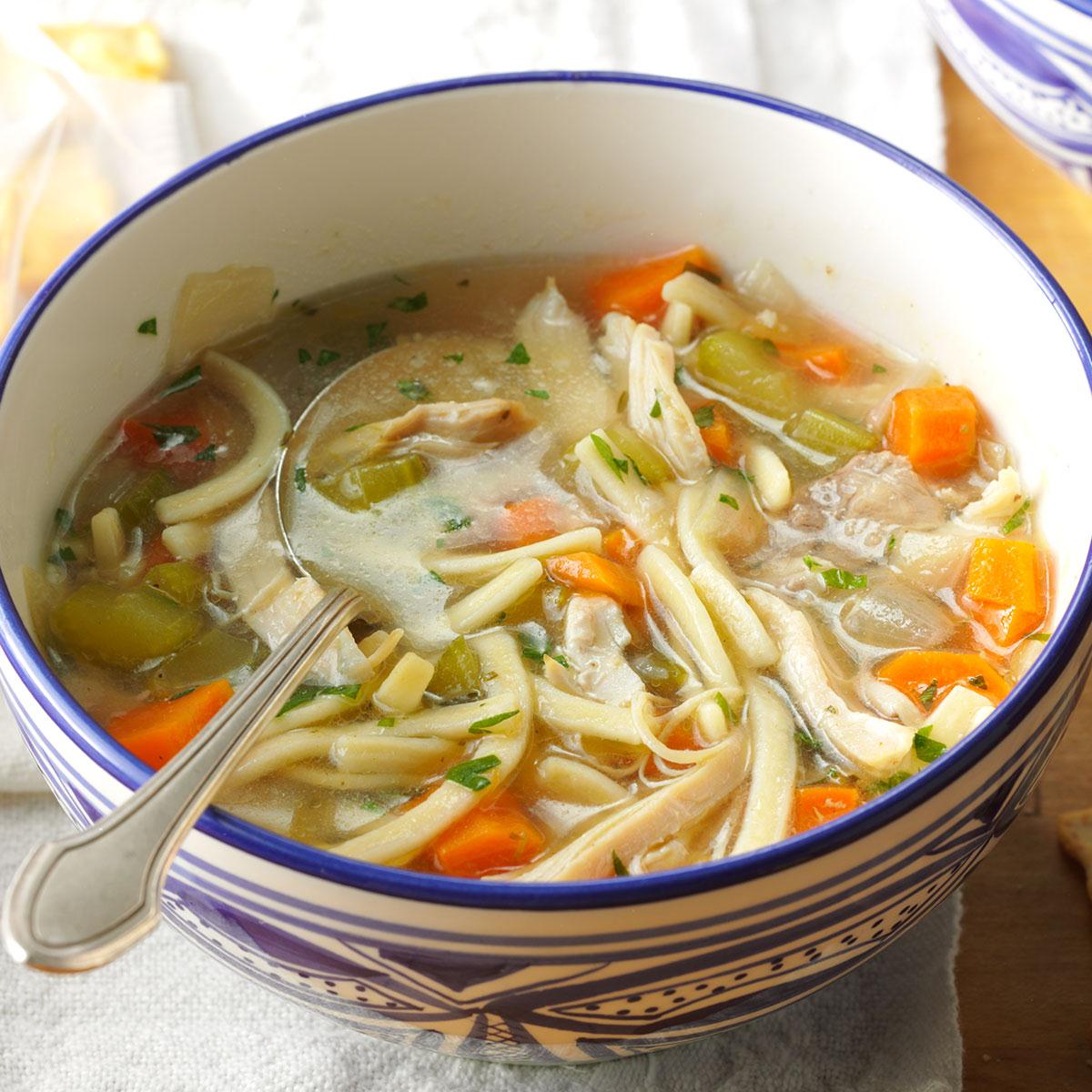 The Ultimate Chicken Noodle Soup Recipe Taste Of Home   Exps192832 TH163619D09 30 2b 