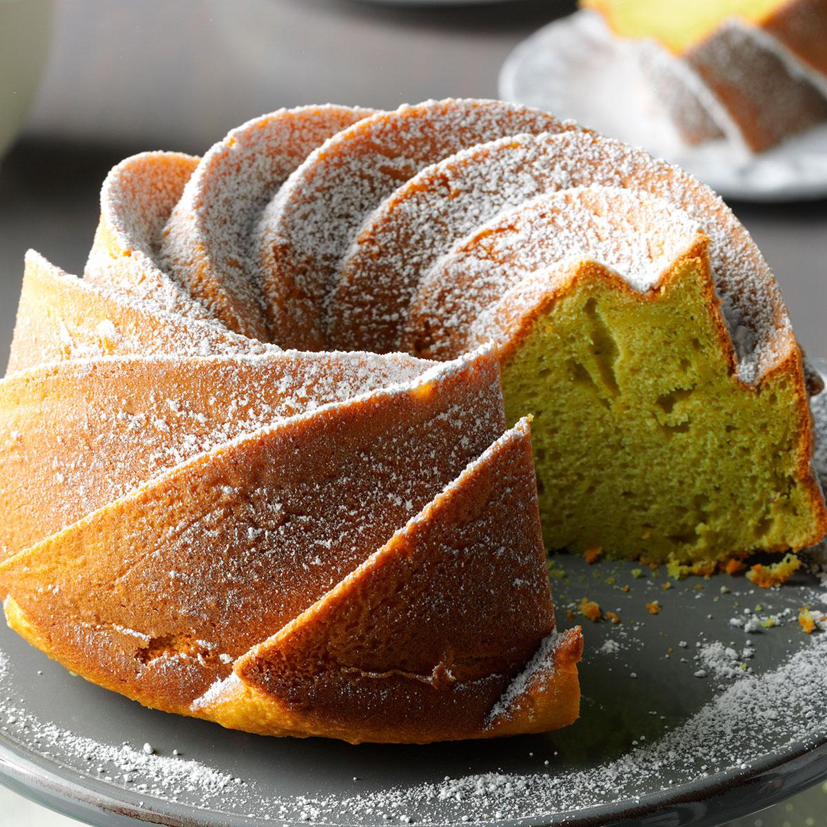 Easy Pistachio Bundt Cake Recipe | Taste of Home