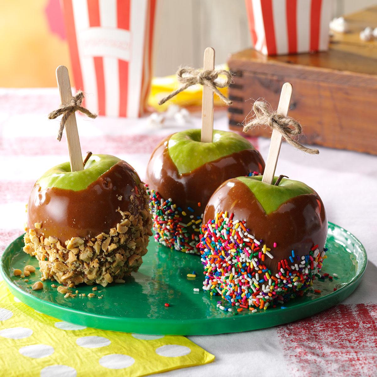 Cinnamon Caramel Apples Recipe Taste of Home