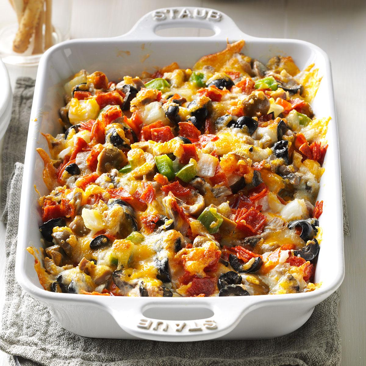 Pepperoni Pizza Spread Recipe Taste of Home