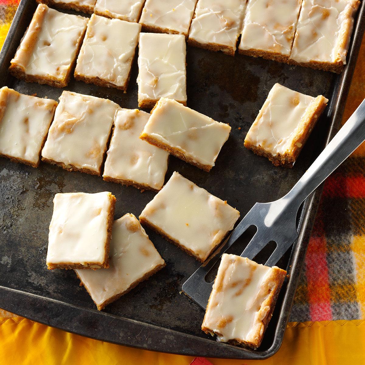 Honey Cinnamon Bars Recipe Taste of Home