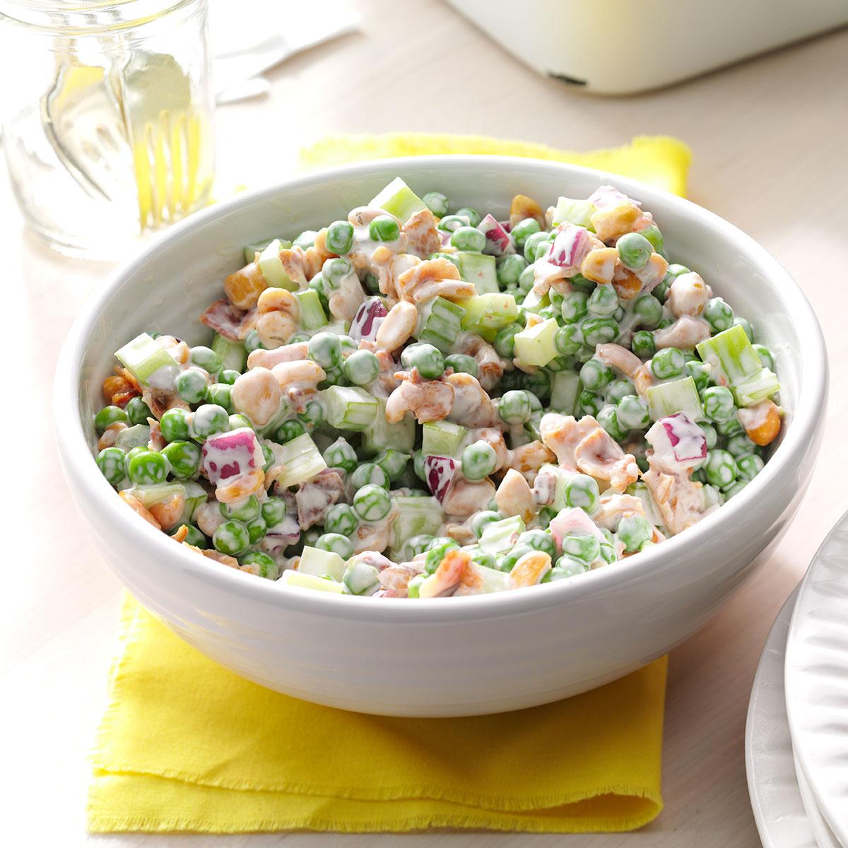 Pea 'n' Peanut Salad Recipe Taste of Home