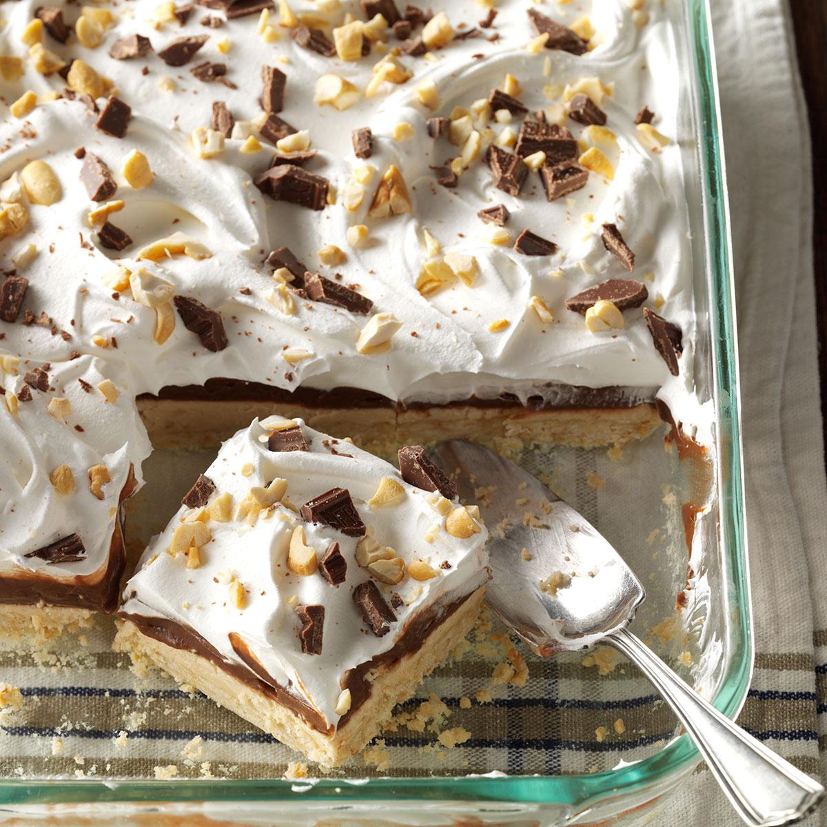 Peanut Butter Pudding Dessert Recipe | Taste of Home