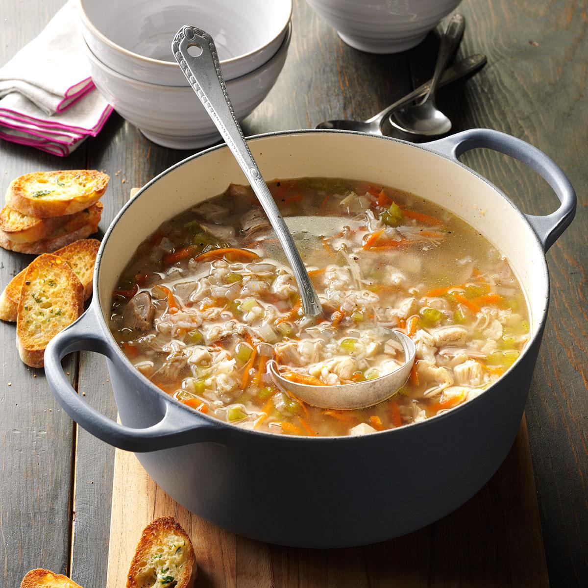 Turkey Soup Recipe Taste of Home