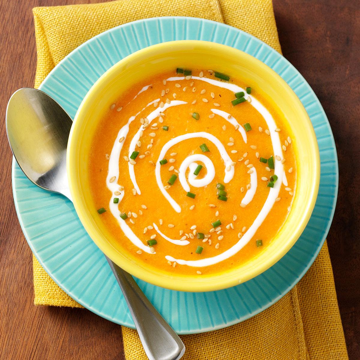 Pretty Autumn Soup Recipe Taste of Home