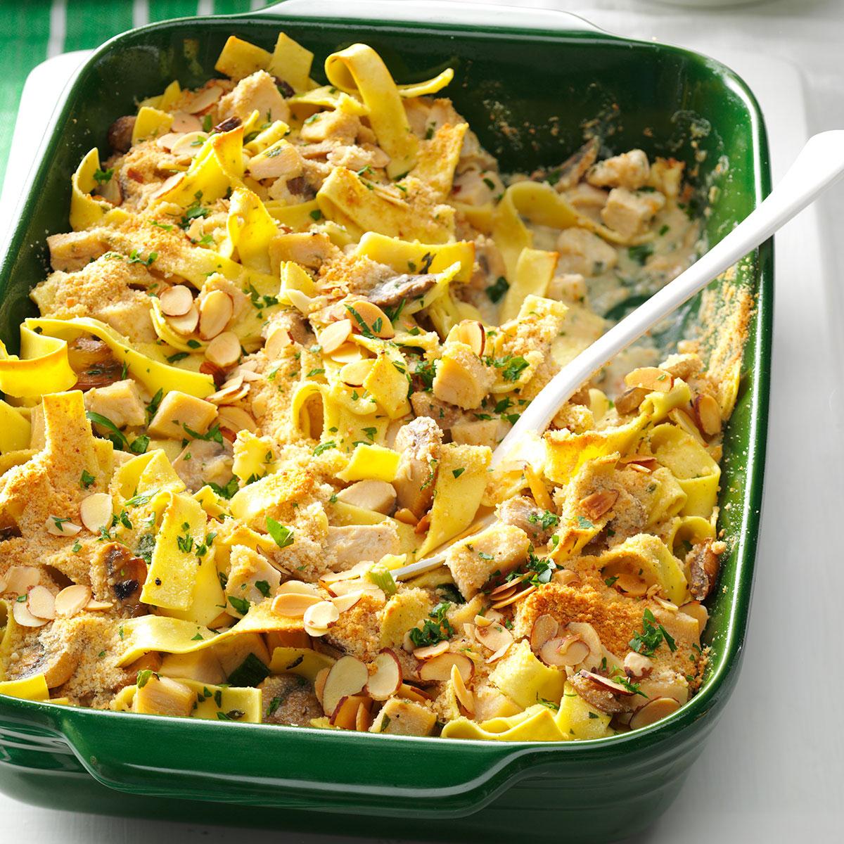Herbed Turkey Tetrazzini Recipe Taste of Home