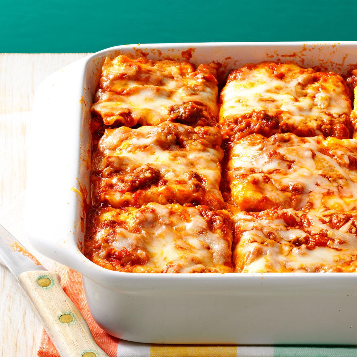 Make Once, Eat Twice Lasagna Recipe | Taste of Home