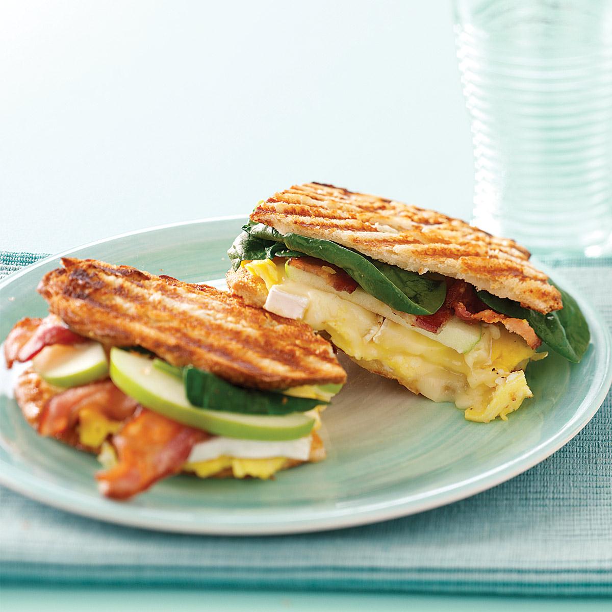 Bistro Breakfast Panini Recipe | Taste of Home